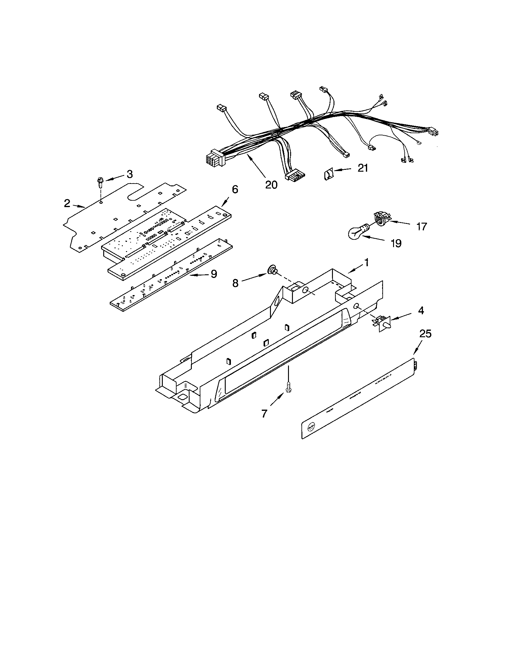 Kenmore 10652294100 control diagram