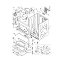 Kenmore 11063034102 cabinet diagram