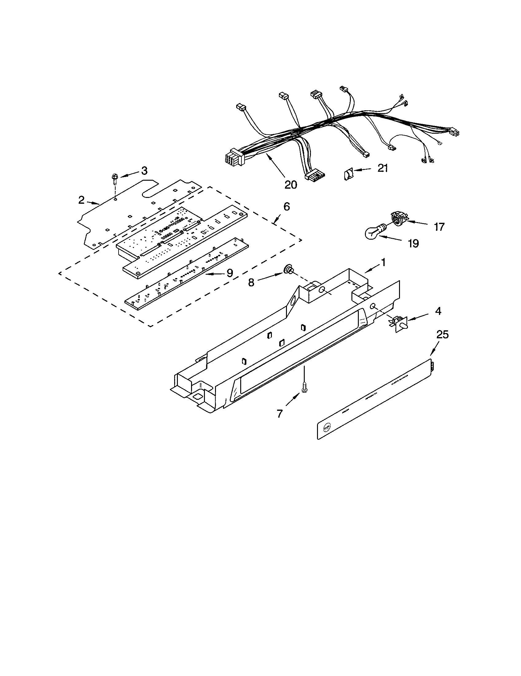 Kenmore 10652604100 control diagram