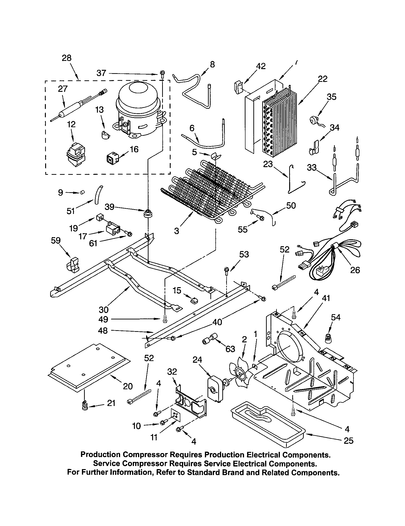 Kenmore 10652709100 unit diagram