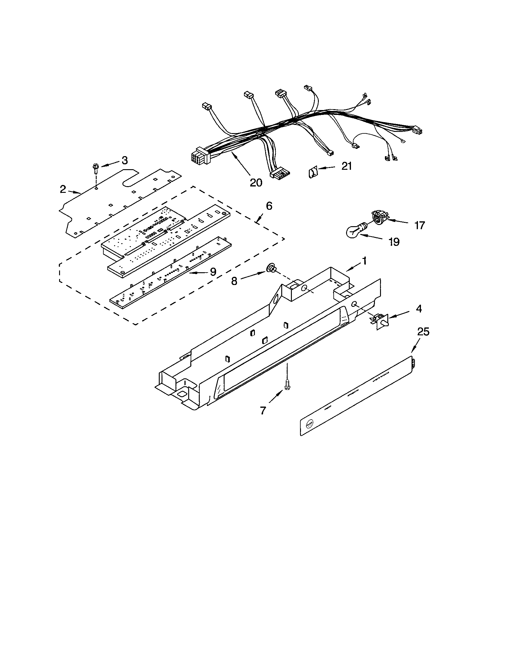 Kenmore 10652793100 control diagram