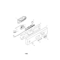 Bosch SHU4326UC/12 fascia panel diagram