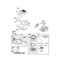 Craftsman 917388060 blower housing/flywheel diagram