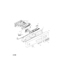 Bosch SHU5304UC/11 (FD 8001-8003) fascia panel diagram