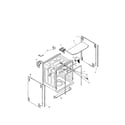 Bosch SHU5304UC/11 (FD 8001-8003) tank assembly diagram