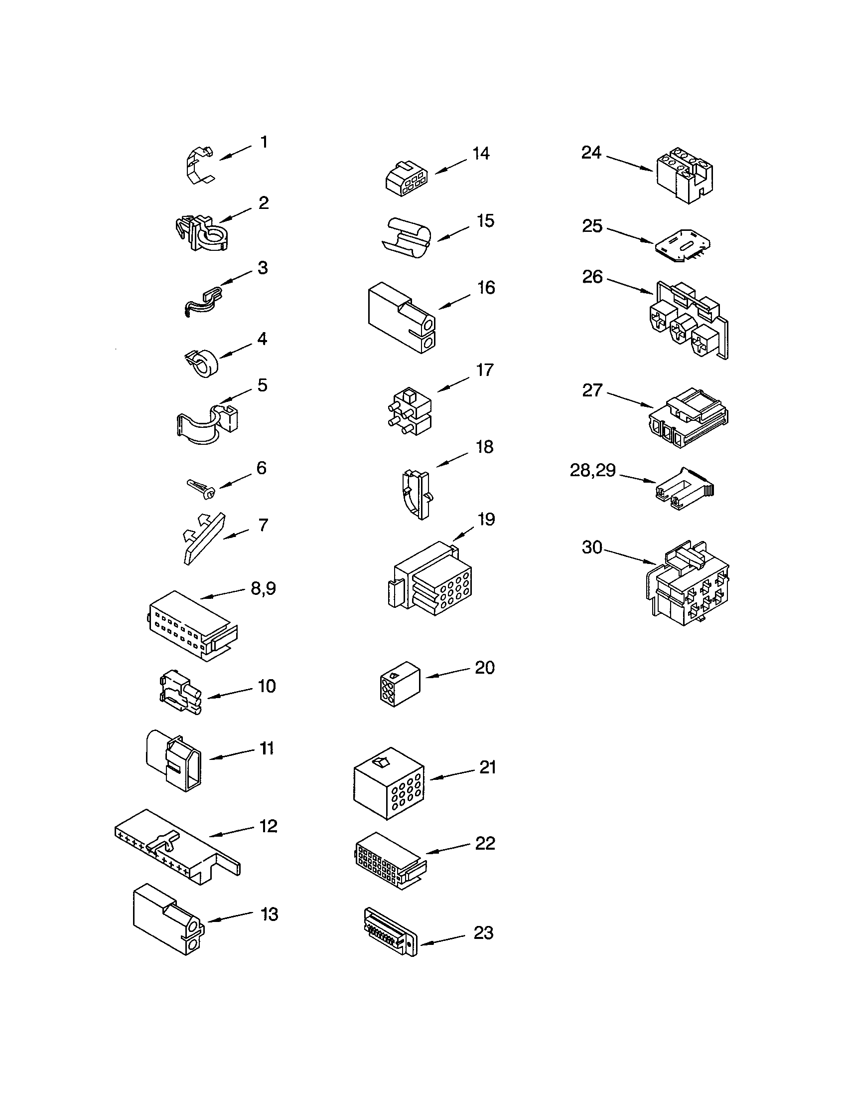 Kenmore 11024924200 wiring harness diagram