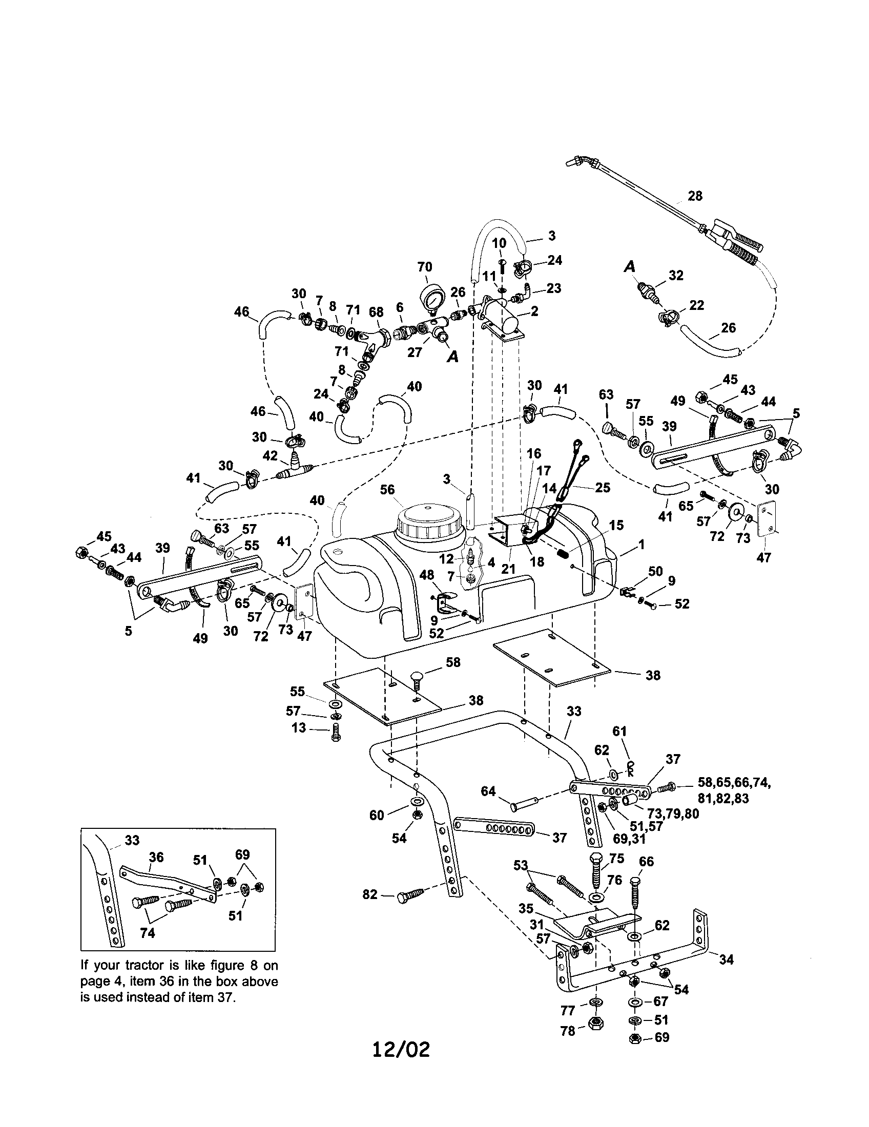 Agri-Fab 45-02323 15 gallon sprayer diagram