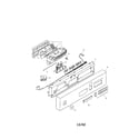 Bosch SHU5312UC/11 fascia panel diagram