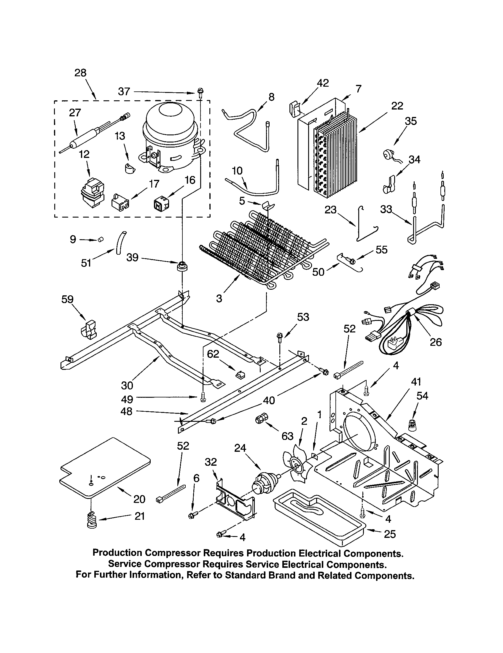Kenmore 10652512102 unit diagram