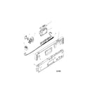 Bosch SHU8806UC/12 (FD 8105) fascia panel diagram