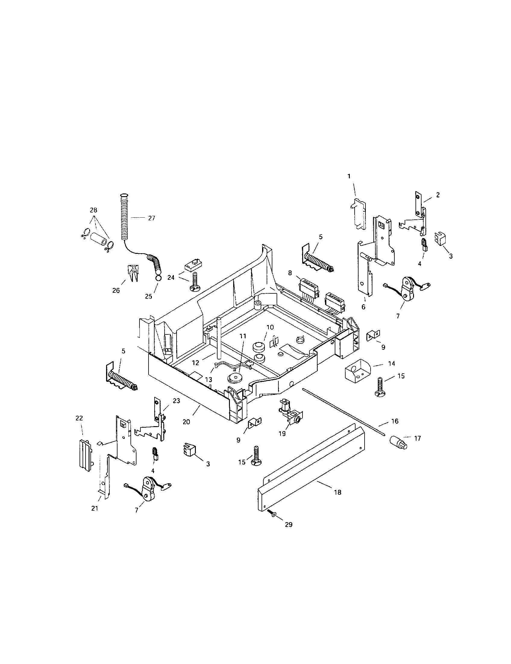 Bosch SHU8806UC/12 (FD 8105) base diagram