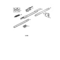 Craftsman 13953671SRT1 rail assembly diagram