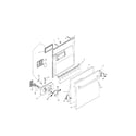 Bosch SHU9912UC/12 (FD 8003) door assembly diagram