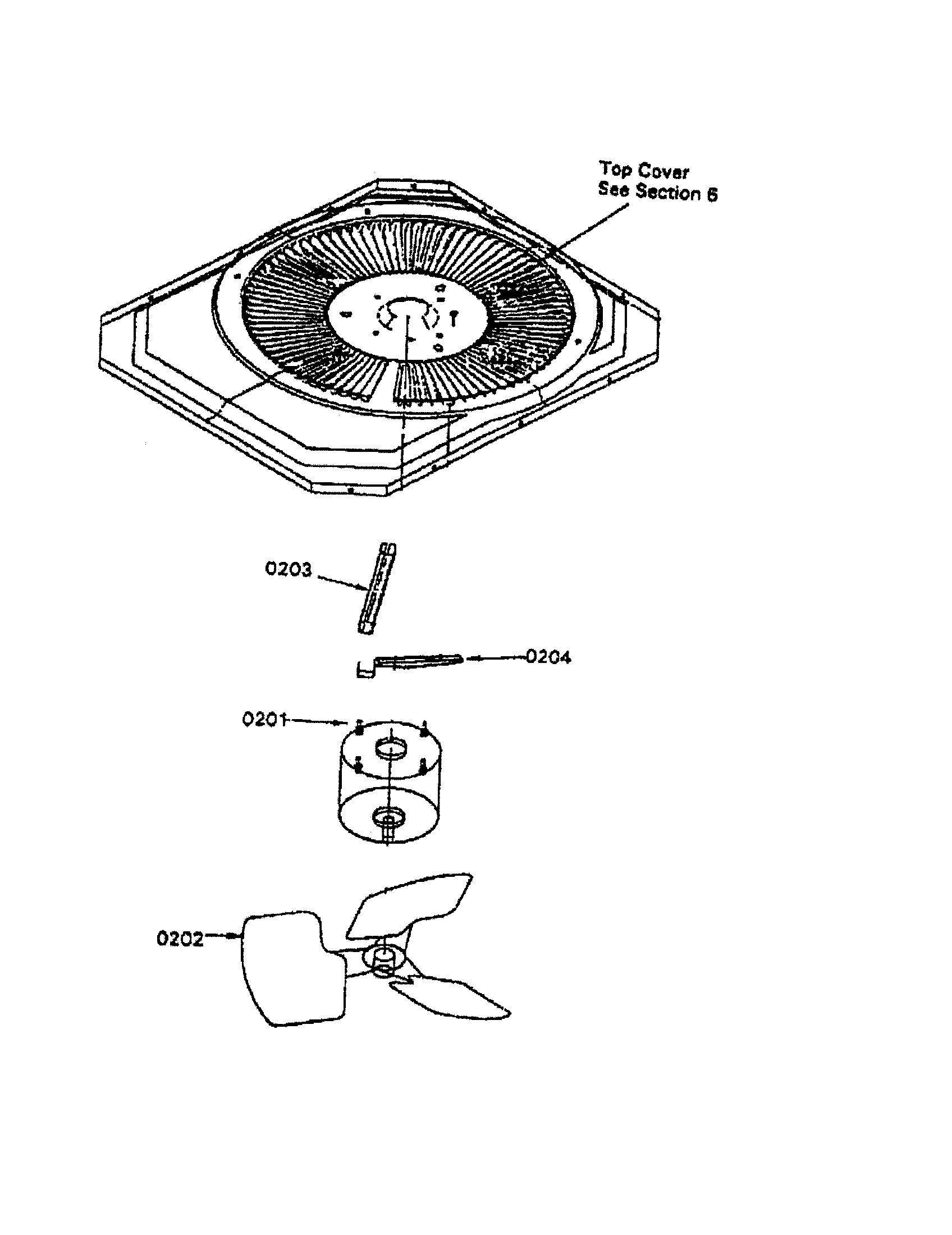 Trane TWN024AC100A1 air system diagram