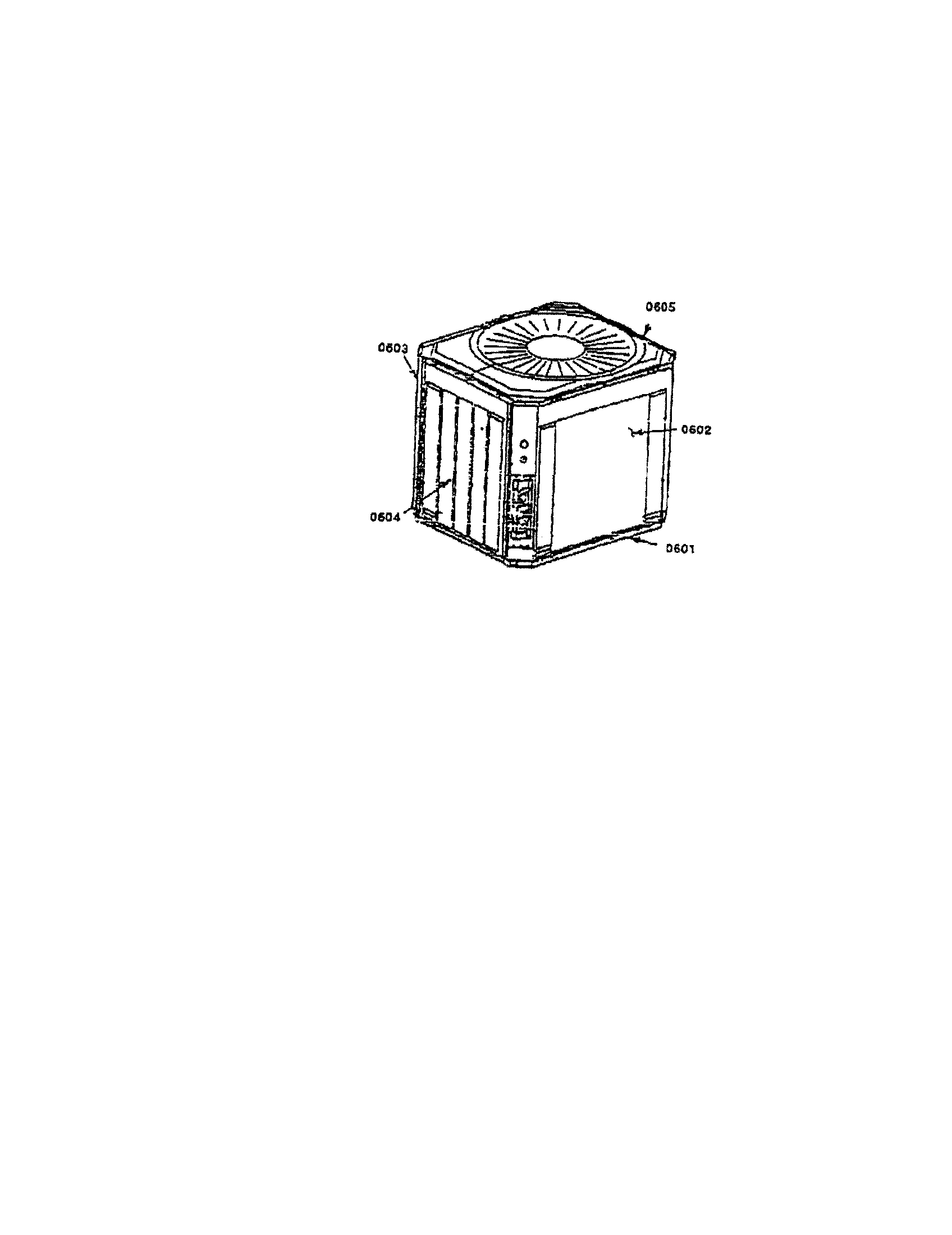 Trane TWN024AC100A1 cabinstry system diagram