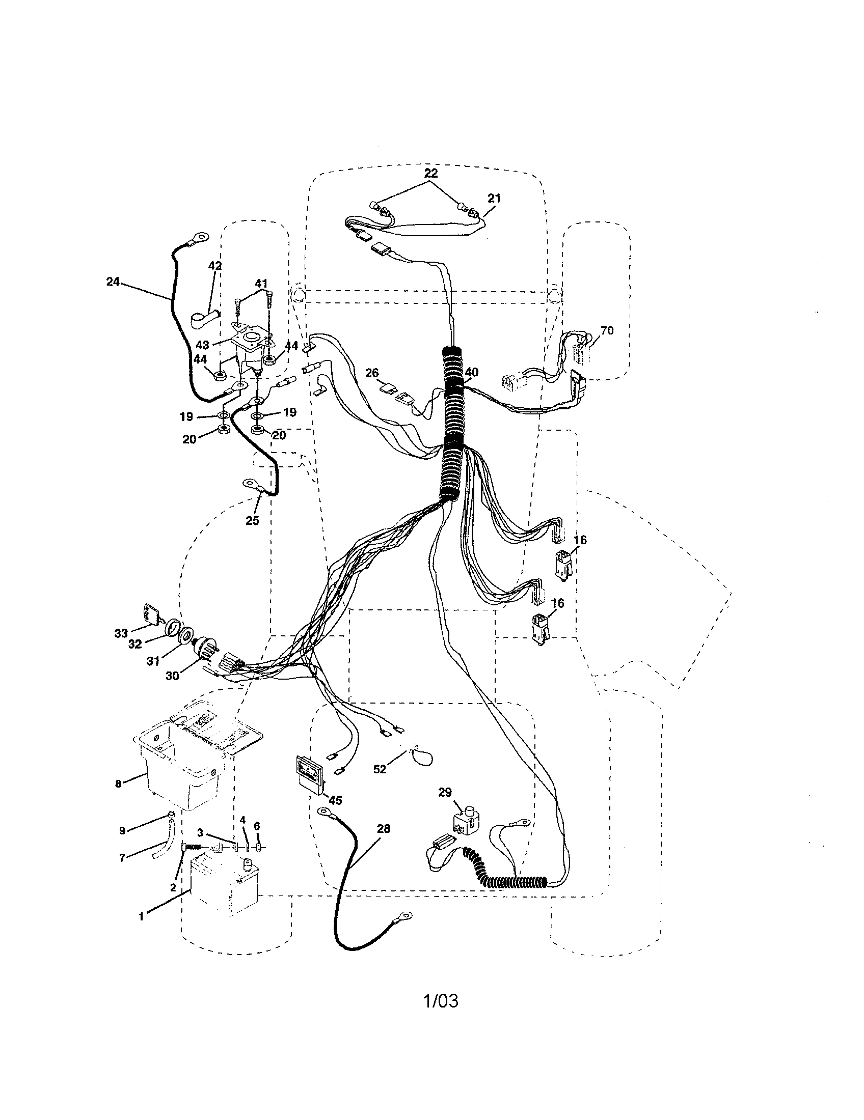 Craftsman 917258554 electrical diagram