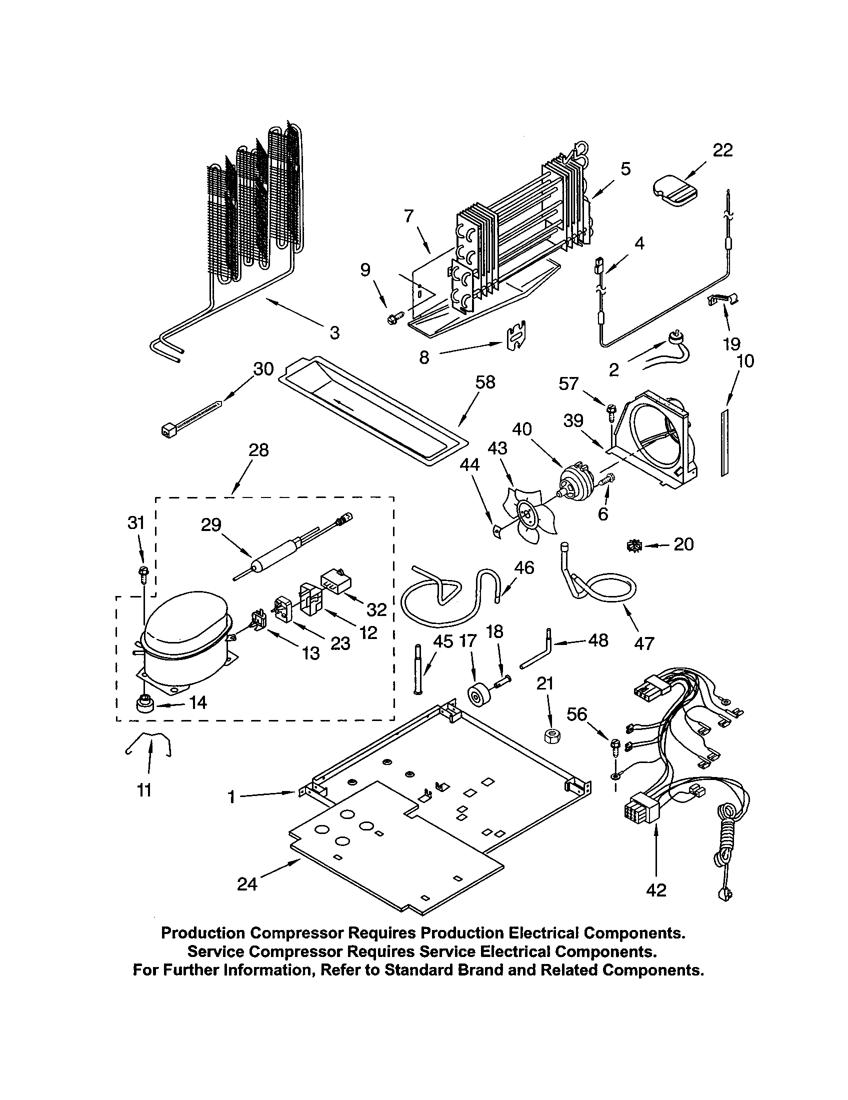 Kenmore 10661184101 unit diagram