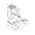 Kenmore 10673192300 shelf diagram