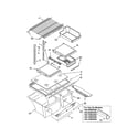 Kenmore 10673852300 shelf diagram