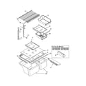 Kenmore 10663844300 shelf diagram