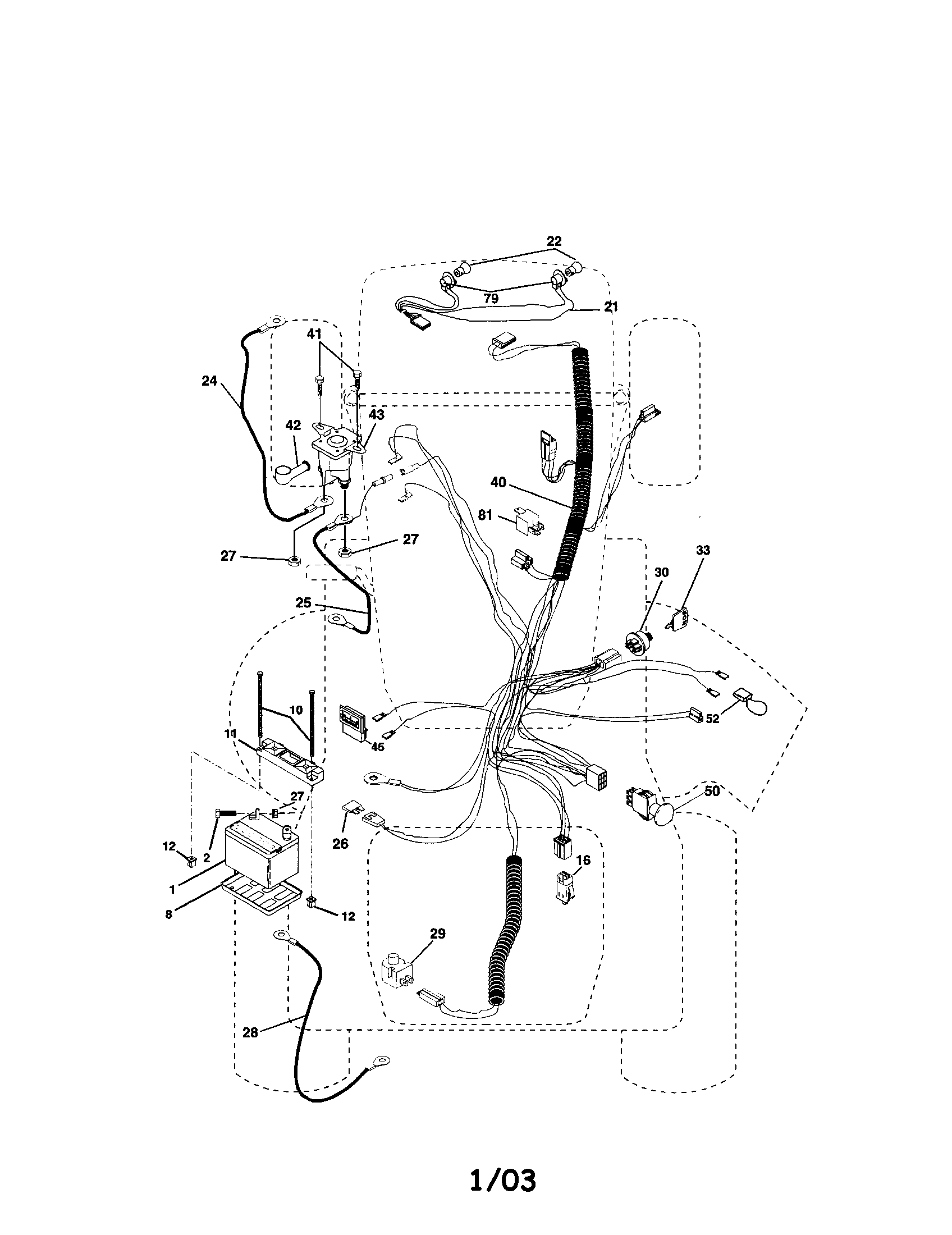 Craftsman 917275970 electrical diagram