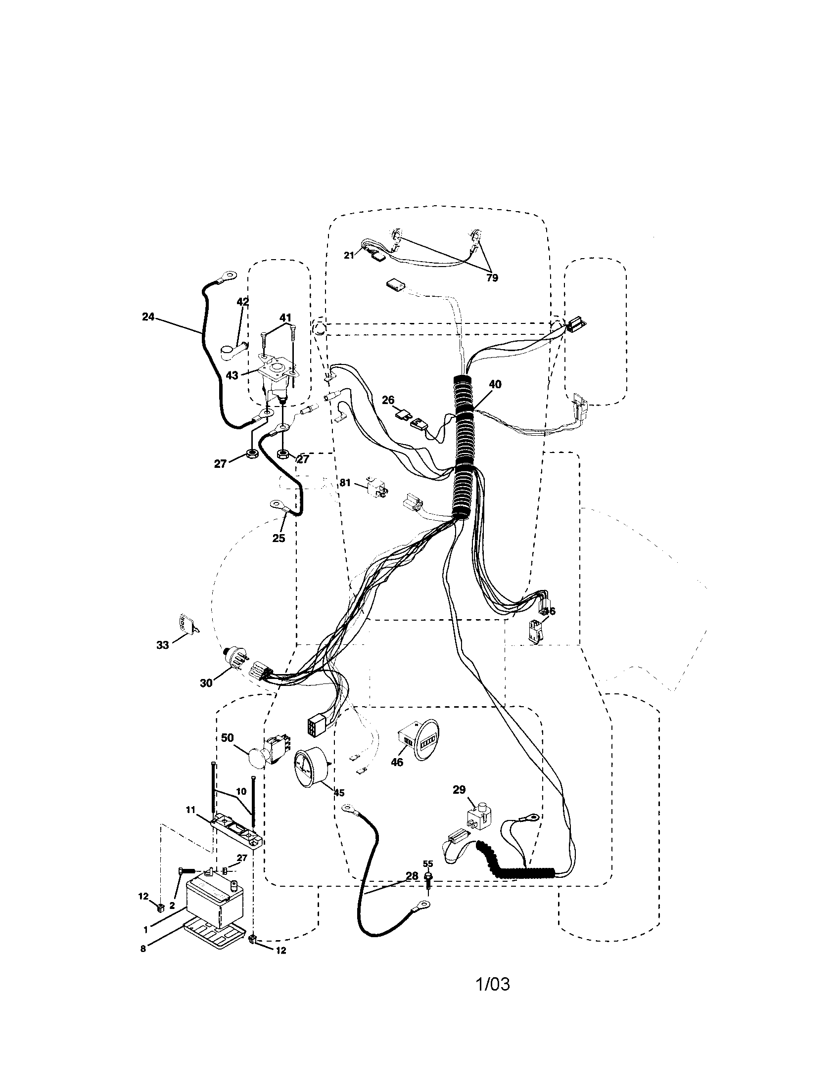 Craftsman 917273280 electrical diagram