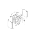 Bosch SHI4306UC/06 (FD8002) tank assembly diagram