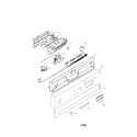 Bosch SHI4302UC/12 fascia panel diagram