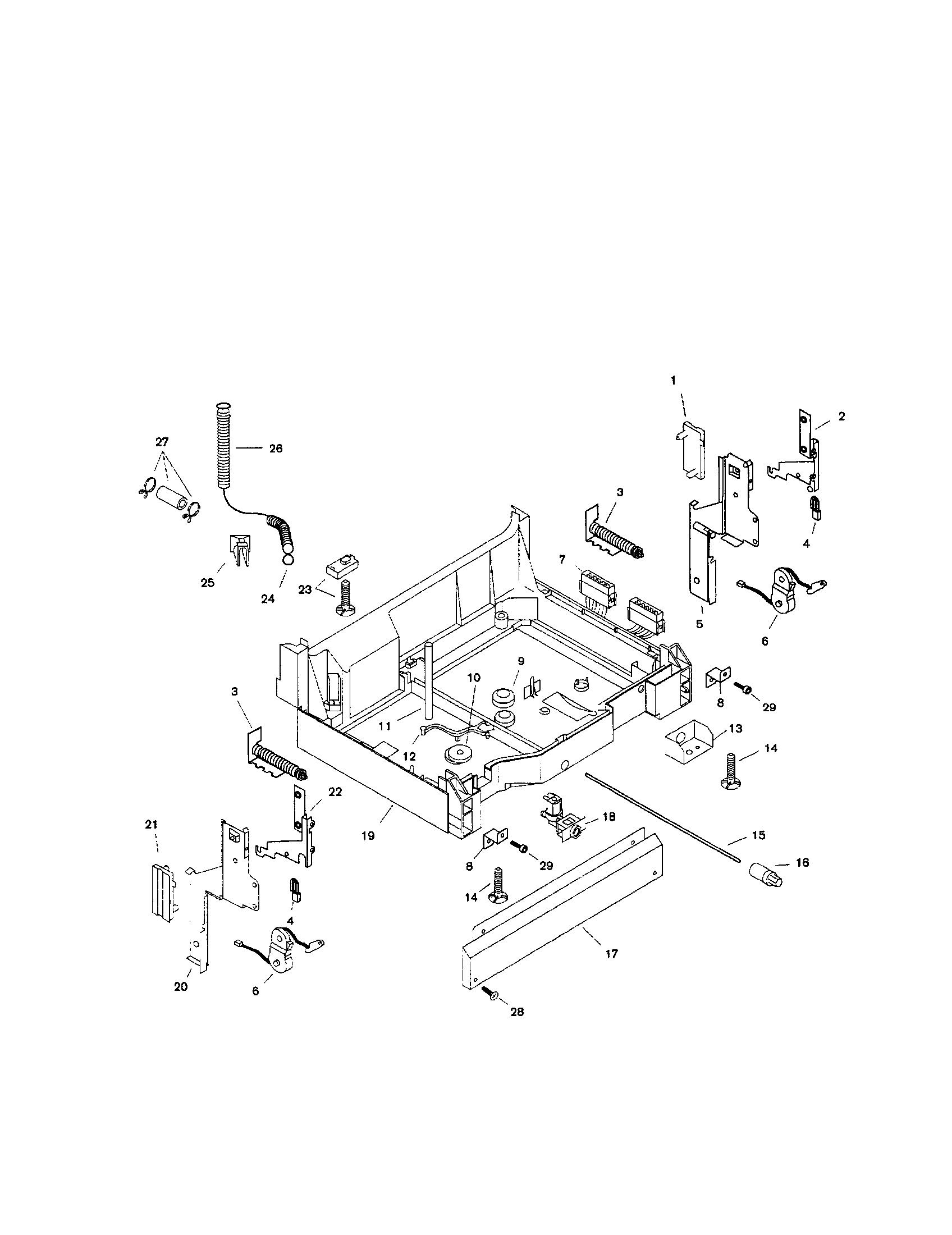 Bosch SHI4302UC/12 base diagram
