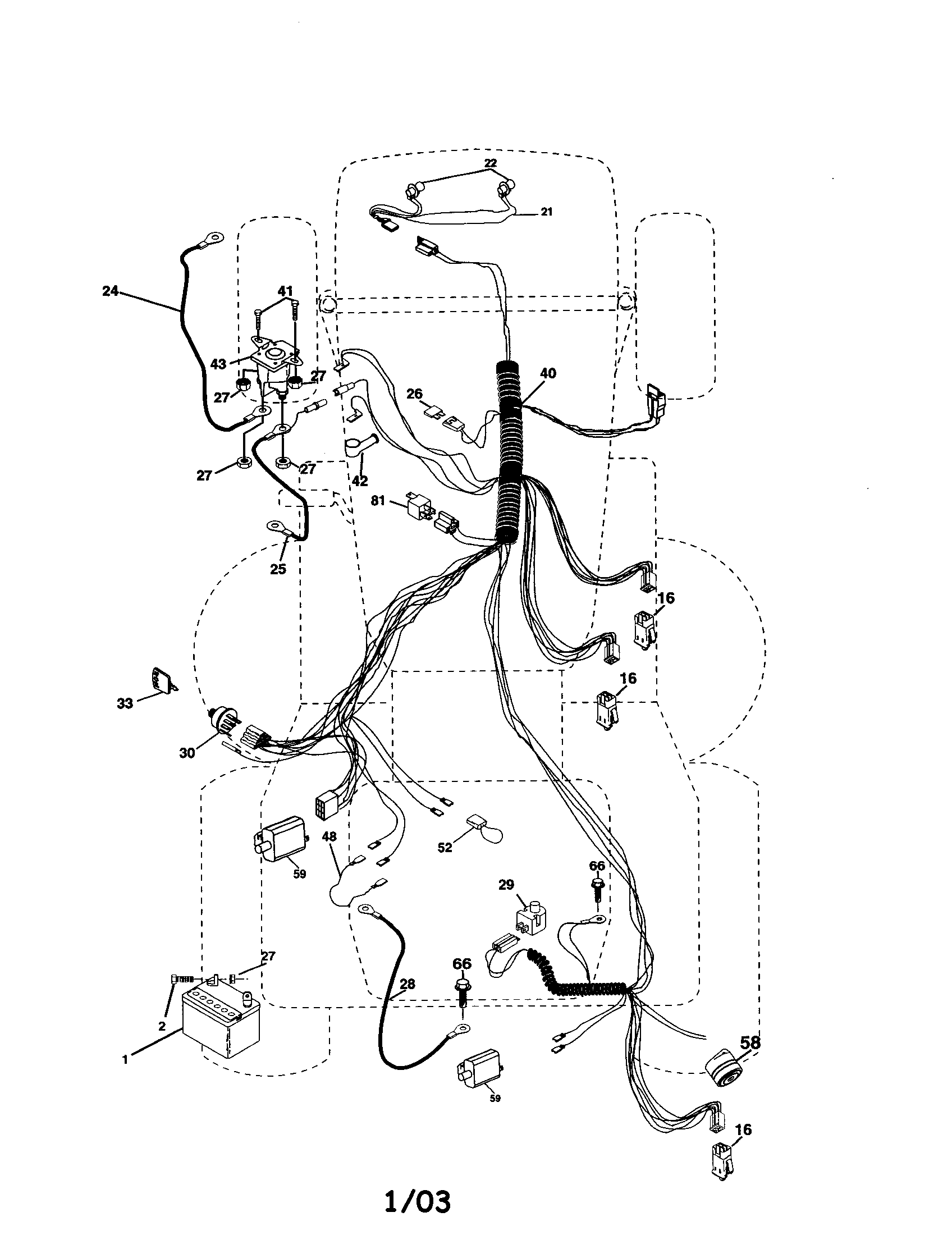 Craftsman 917277111 electrical diagram