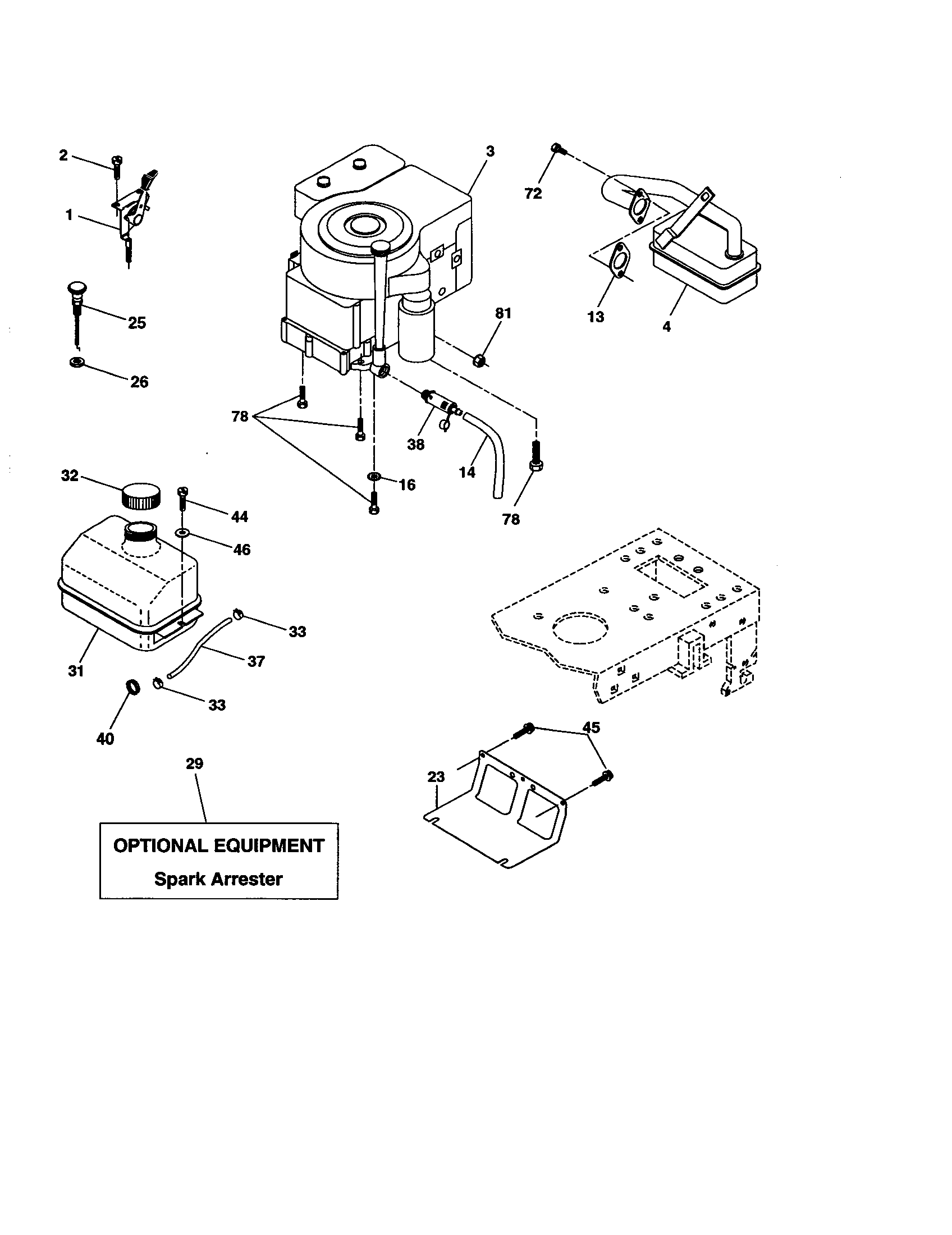Craftsman 917277111 engine diagram