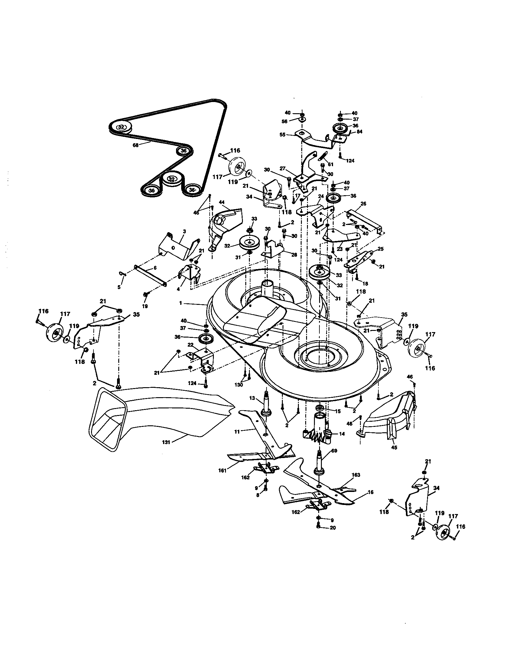 Craftsman 917277111 mower diagram
