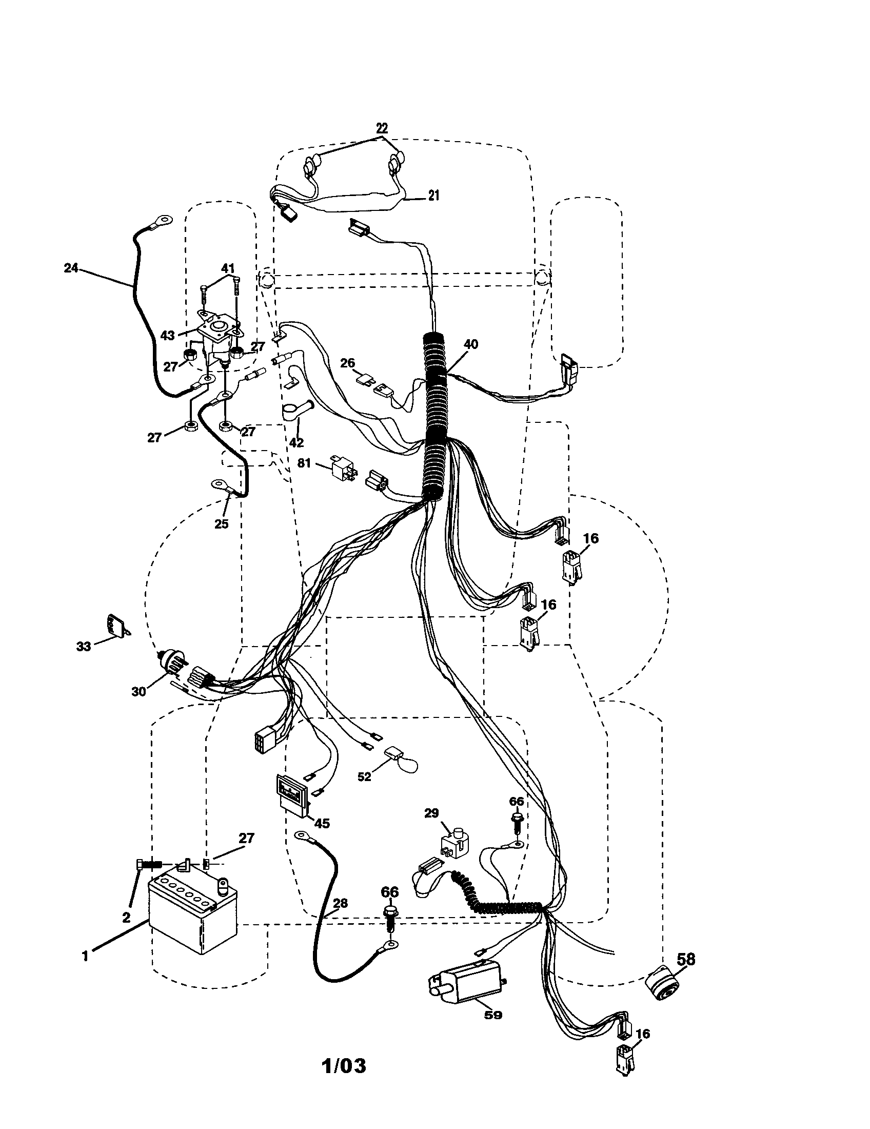 Craftsman 917277101 electrical diagram