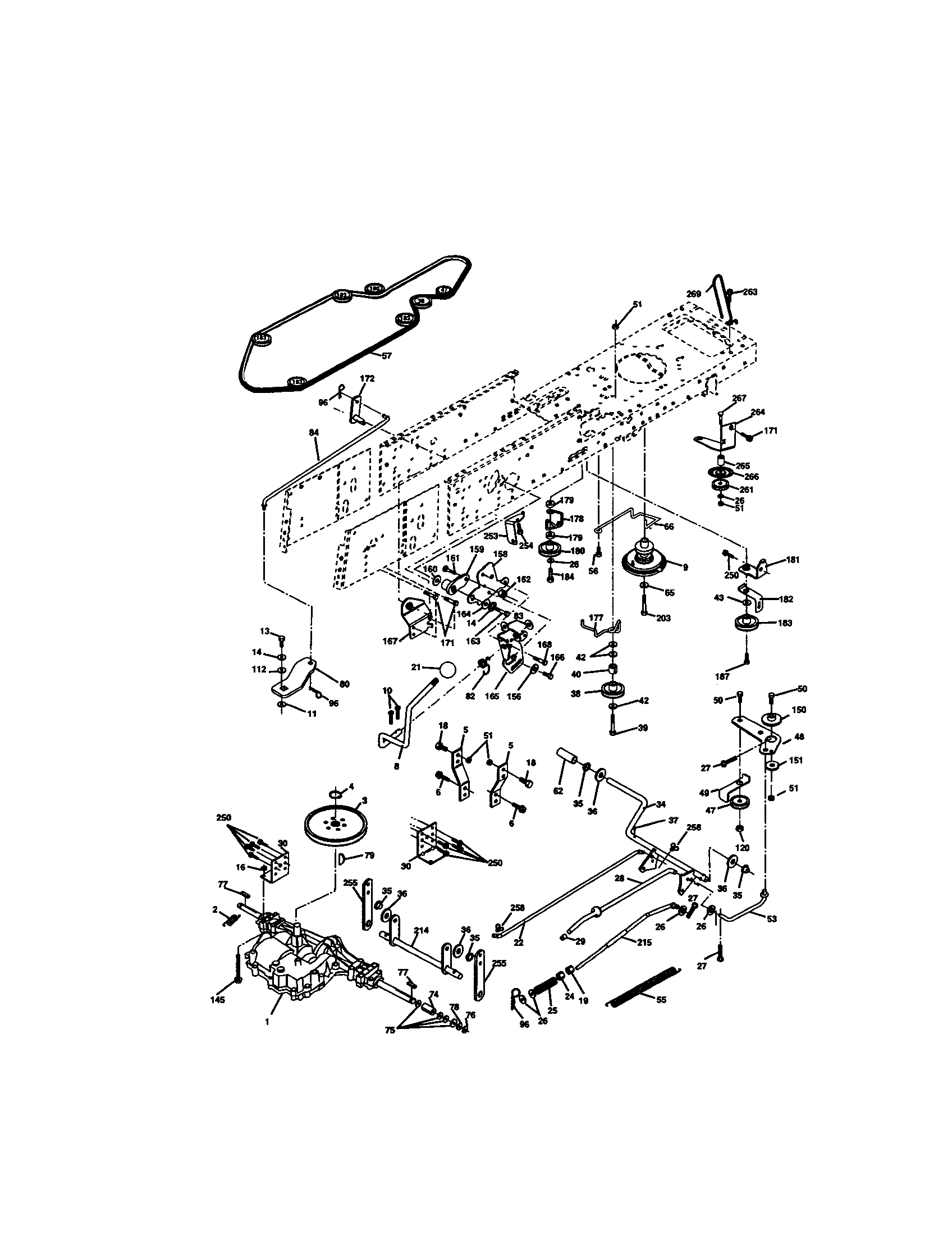 Craftsman 917277101 drive diagram