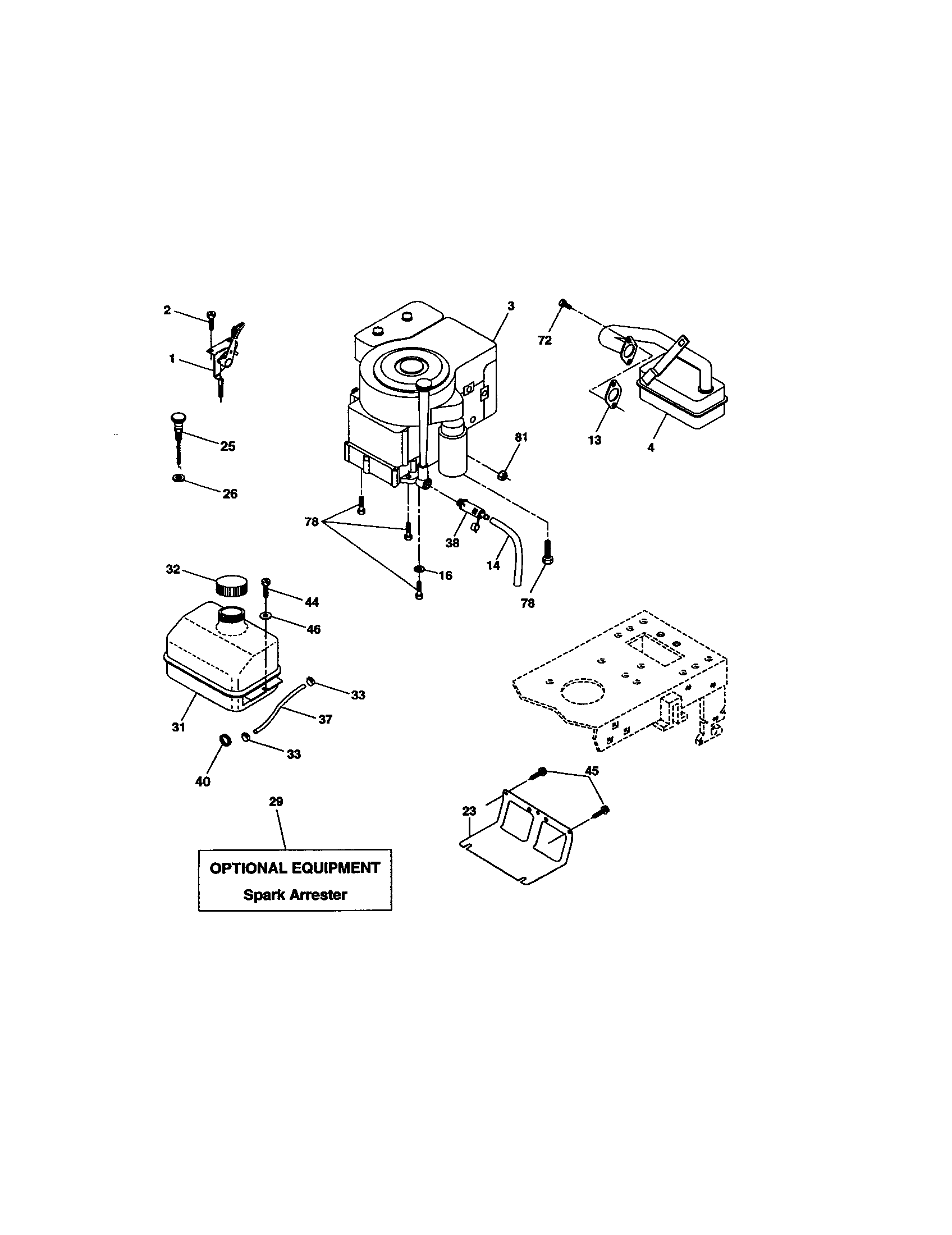 Craftsman 917277101 engine diagram