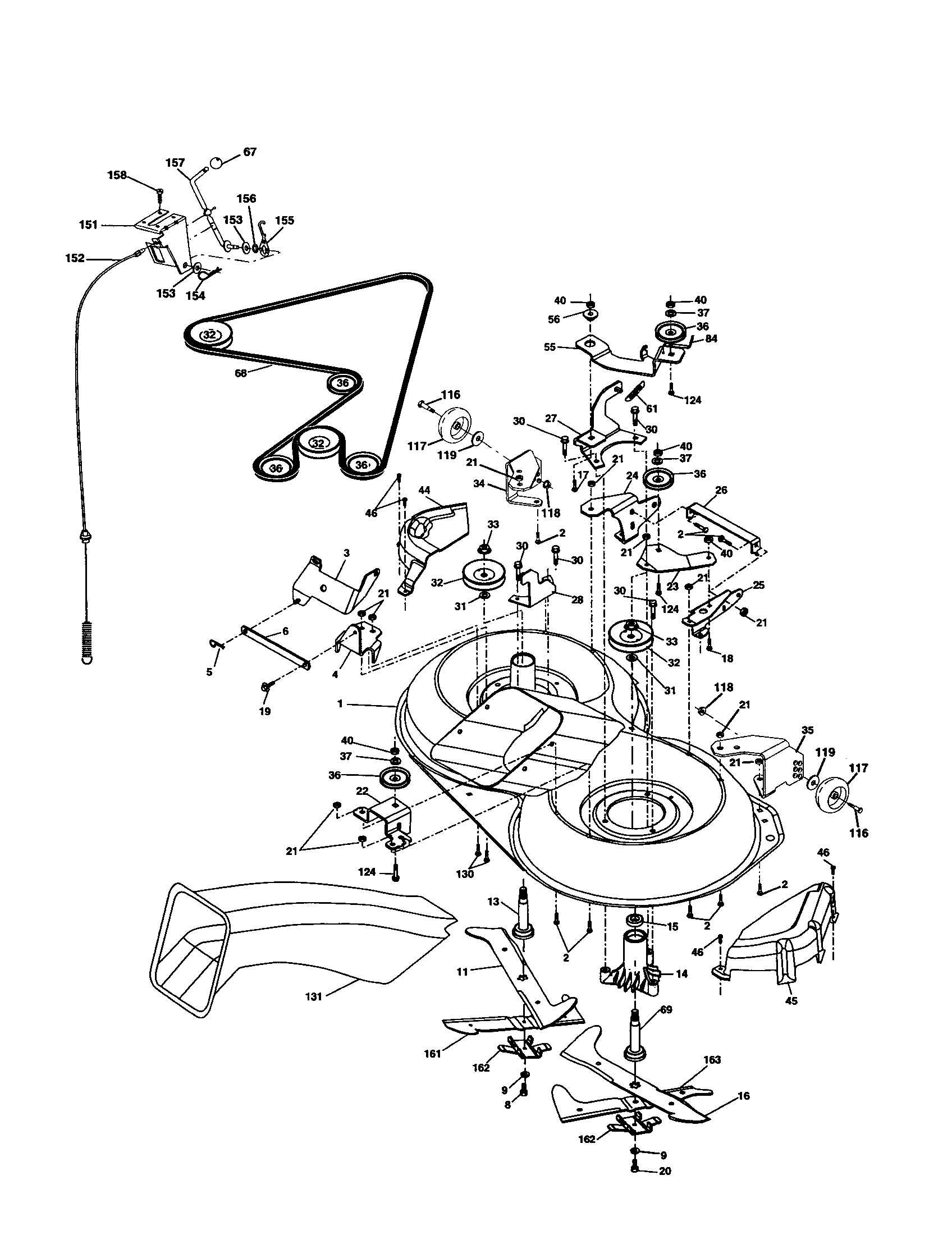 Craftsman 917277101 mower diagram