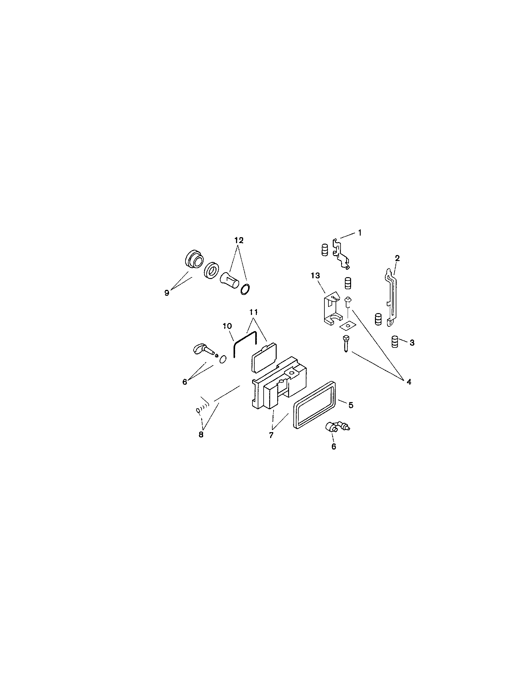 Bosch SMU4052US/09 (FD 7210) dispenser diagram
