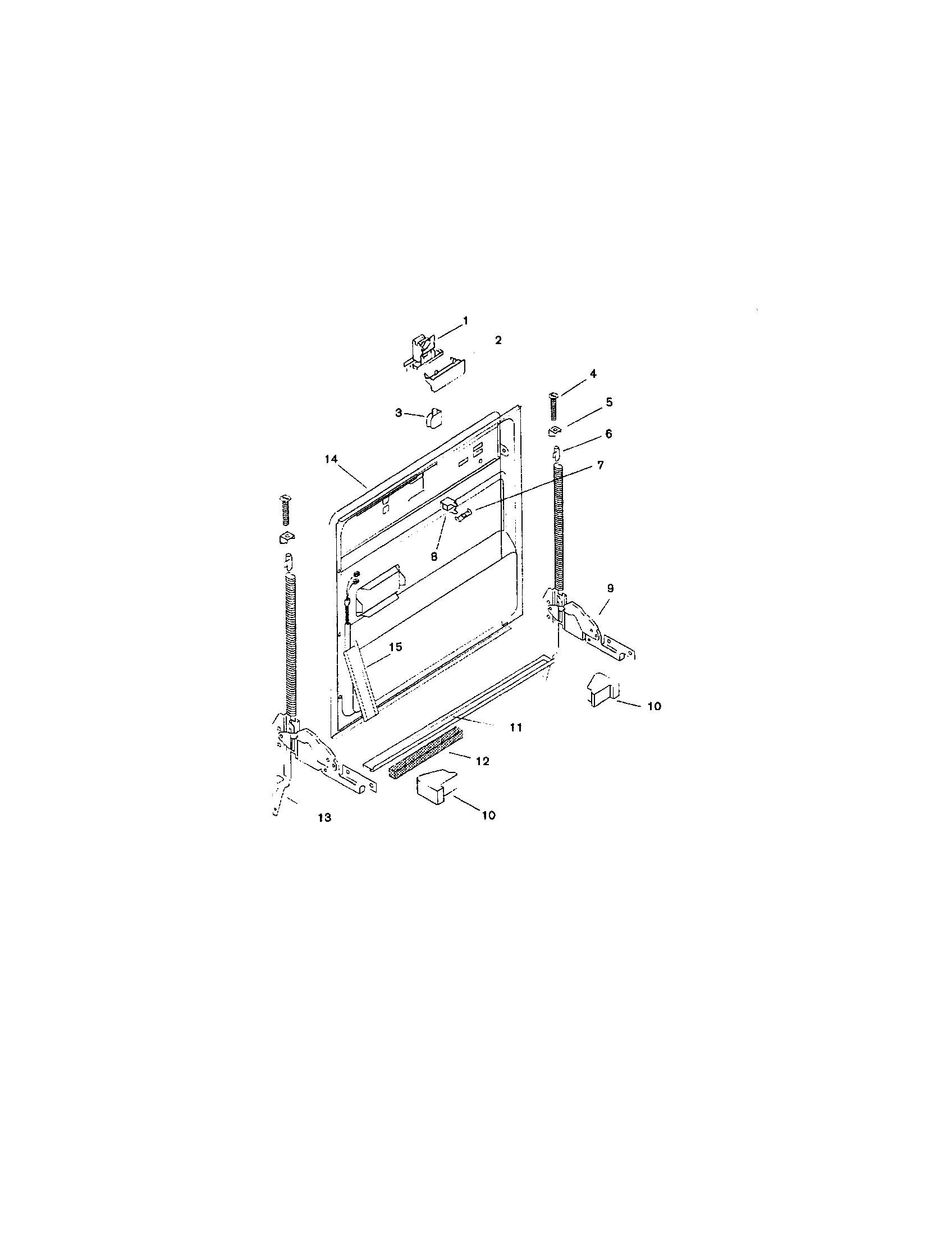 Bosch SMI7056UC/14 (FD 7902) inner door diagram
