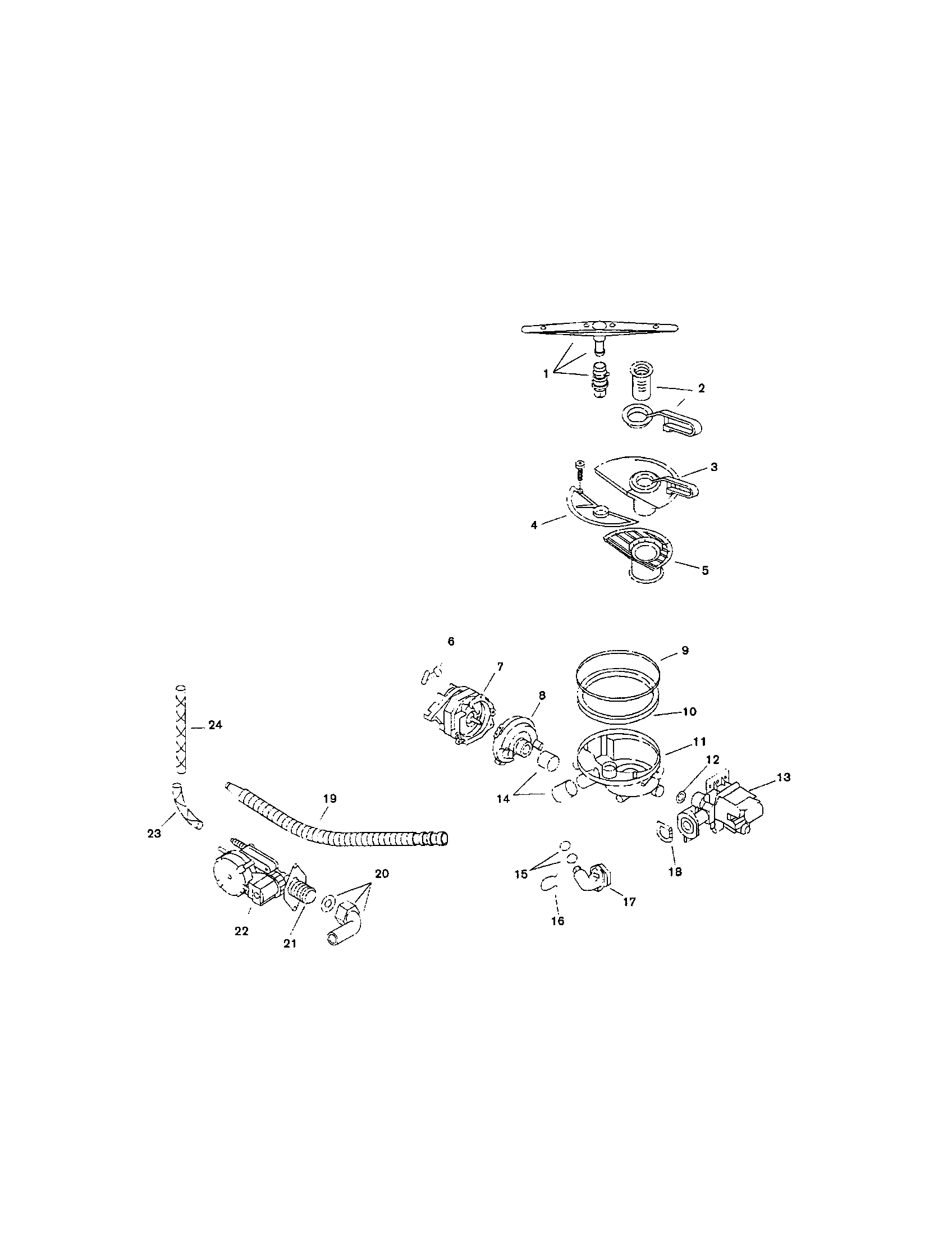 Bosch SMI7056UC/14 (FD 7902) component assemblies diagram