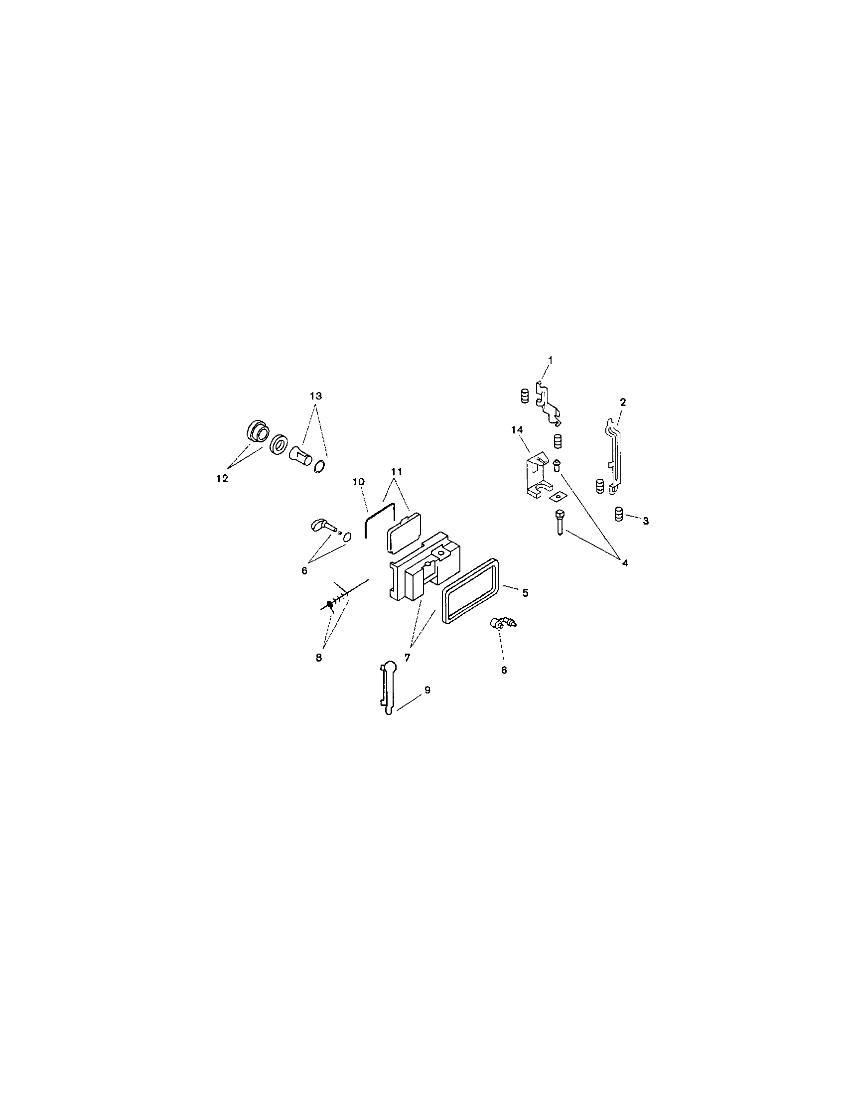 Bosch SMI7056UC/14 (FD 7902) dispenser diagram