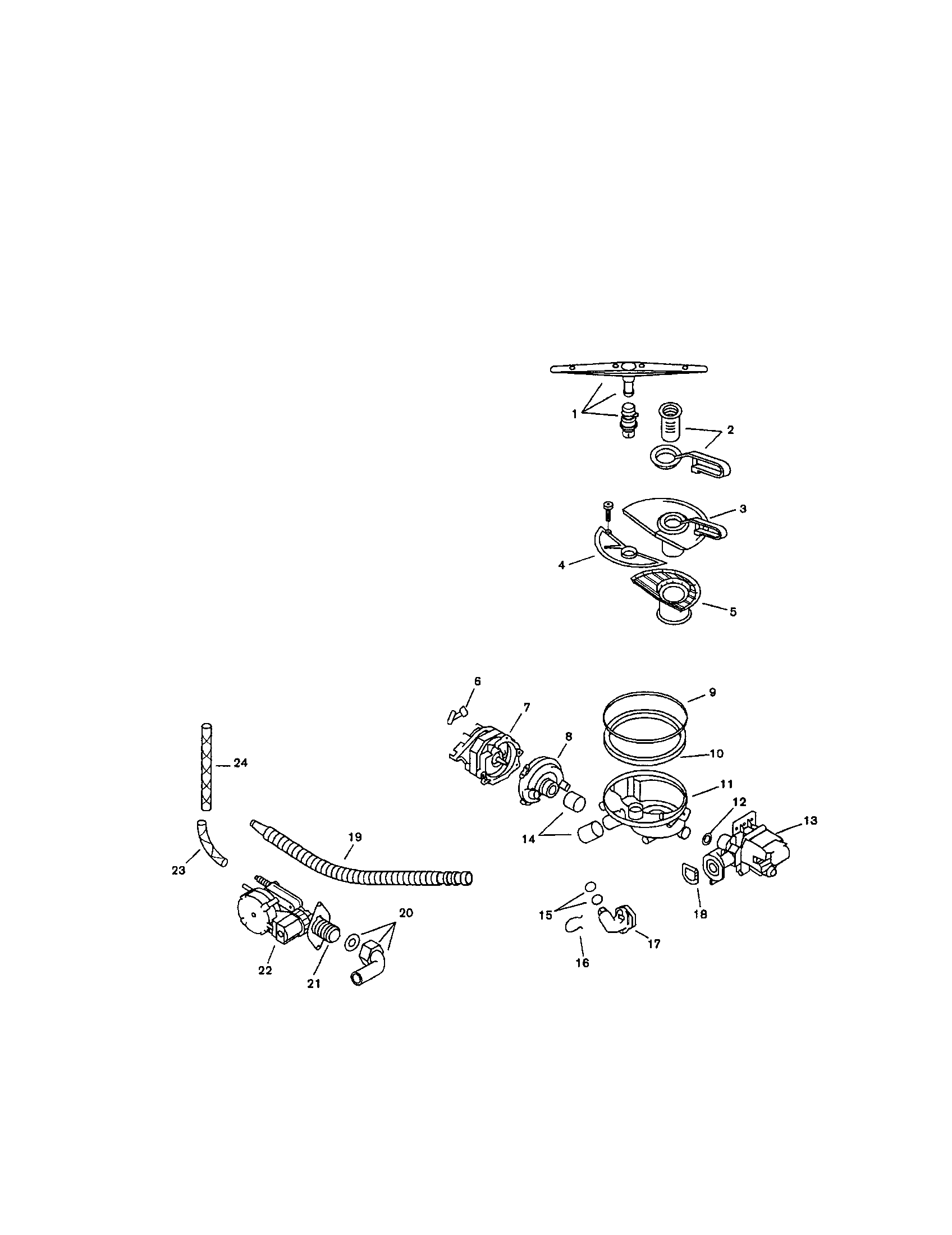 Bosch SMU4056UC/14 (FD7402-7902) component assemblies diagram