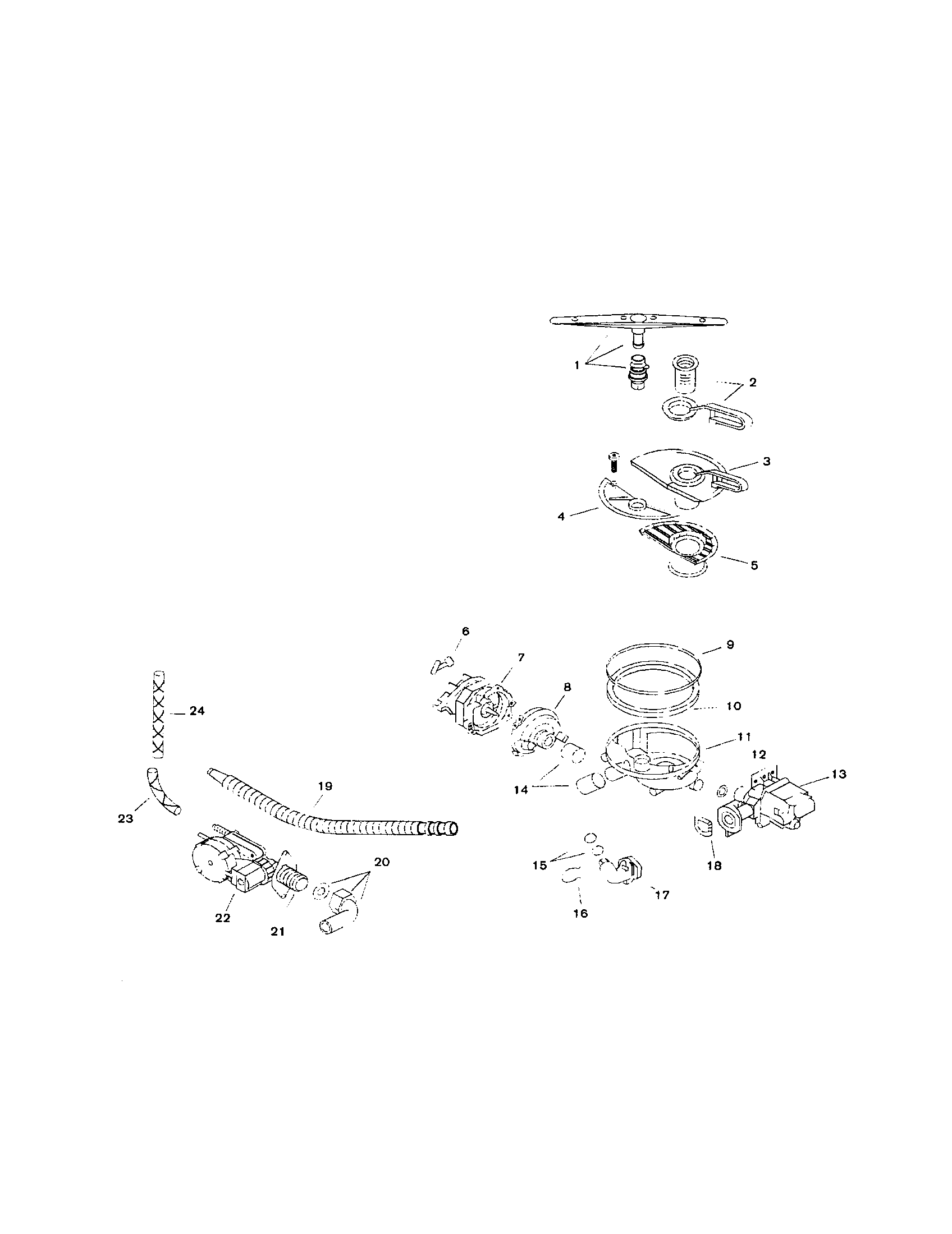 Bosch SMU2042UC/13 (FD7312-7504,7505-7902 component assemblies diagram
