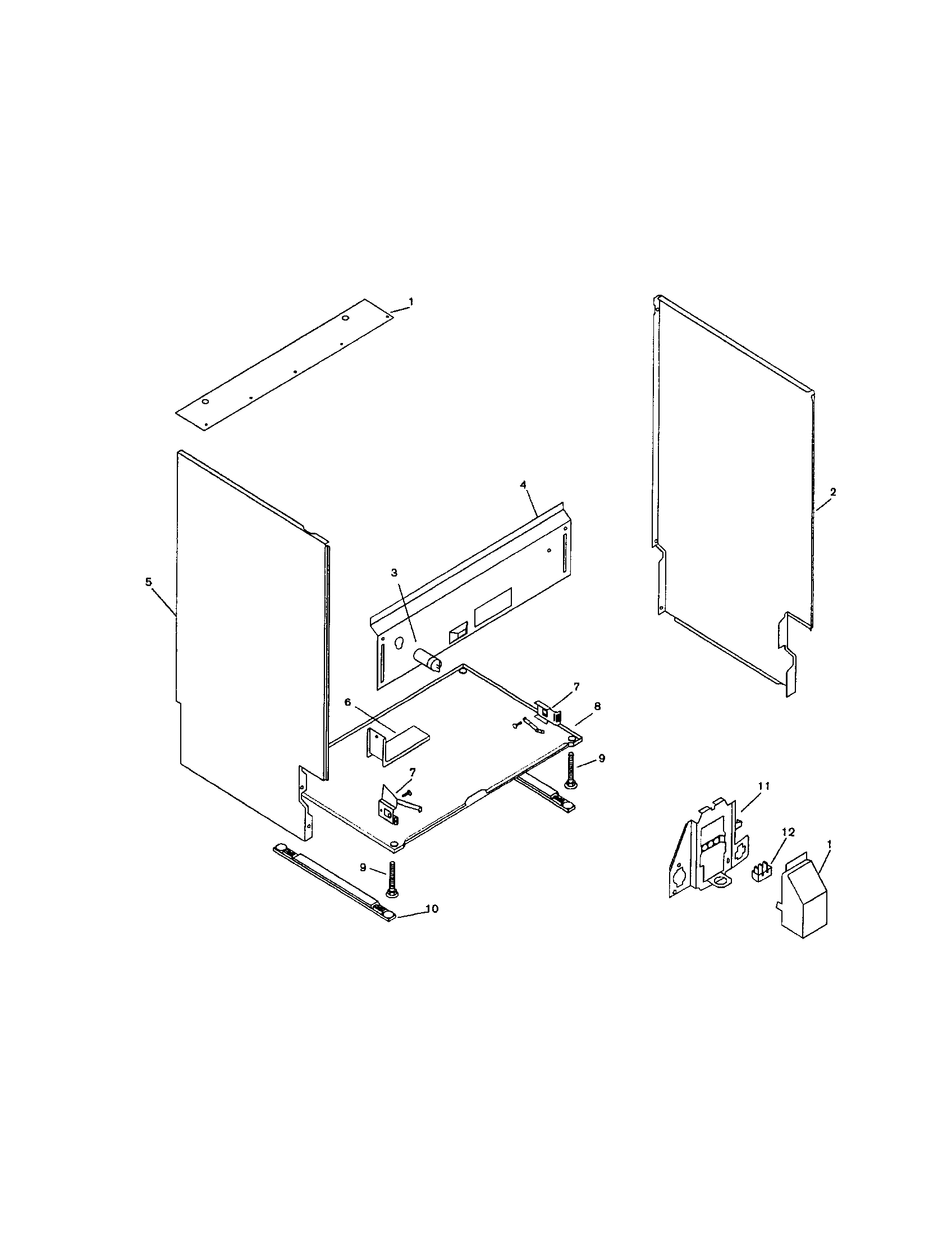 Bosch SMU2042UC/13 (FD7312-7504,7505-7902 body diagram