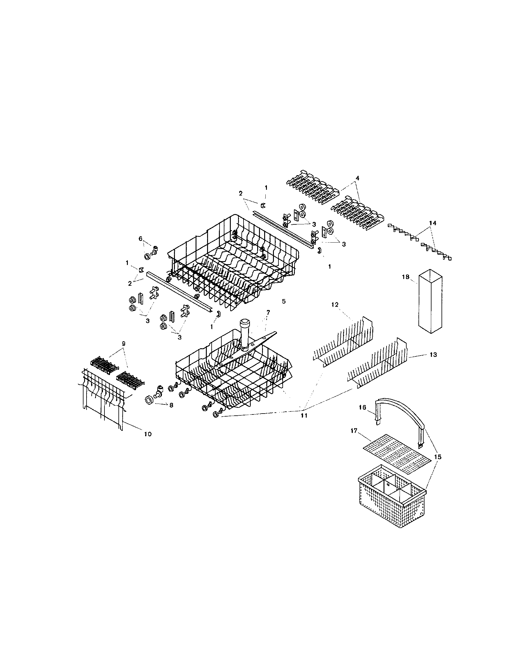 Bosch SMU2042UC/13 (FD7312-7504,7505-7902 racks diagram