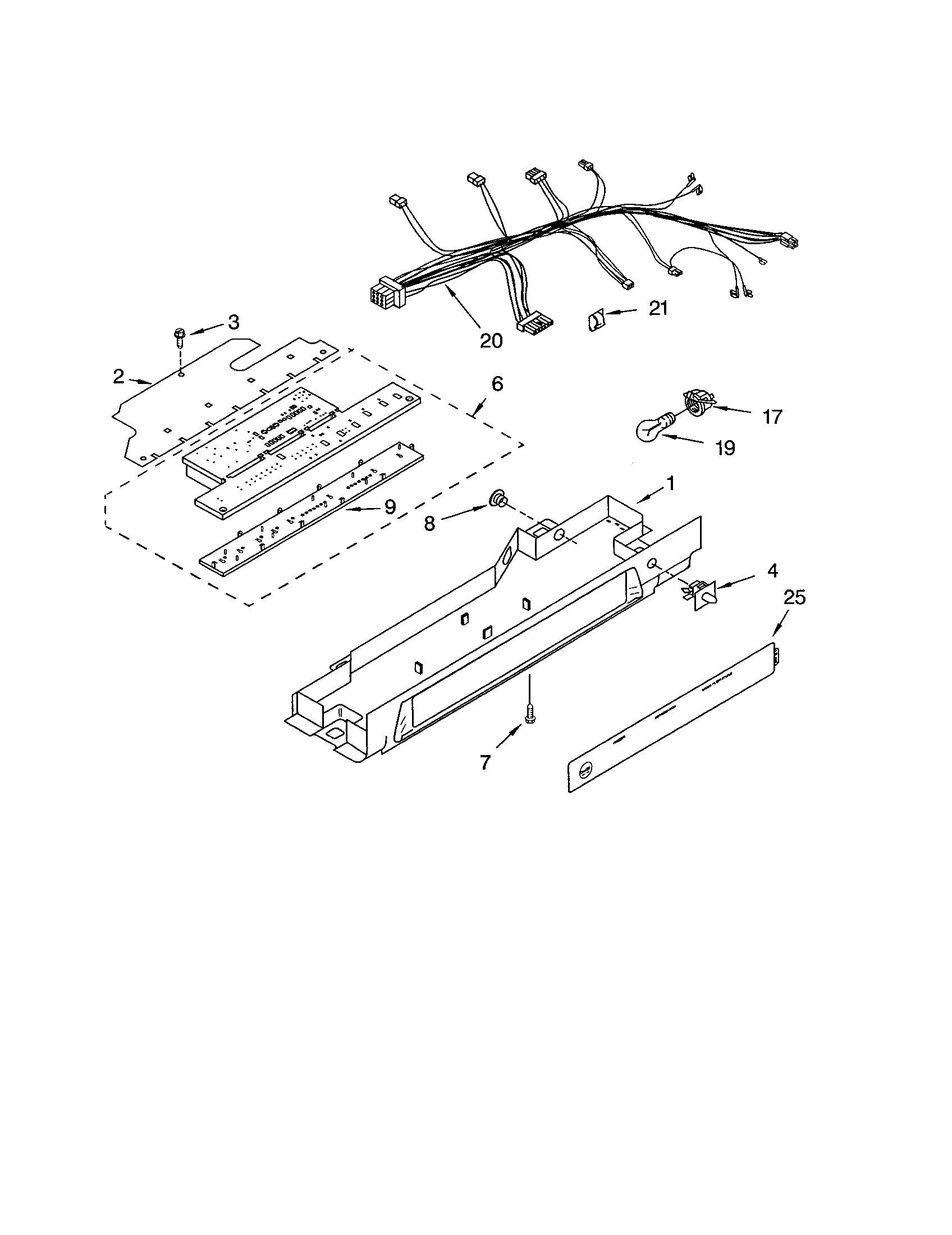 Kenmore 10653709200 control diagram