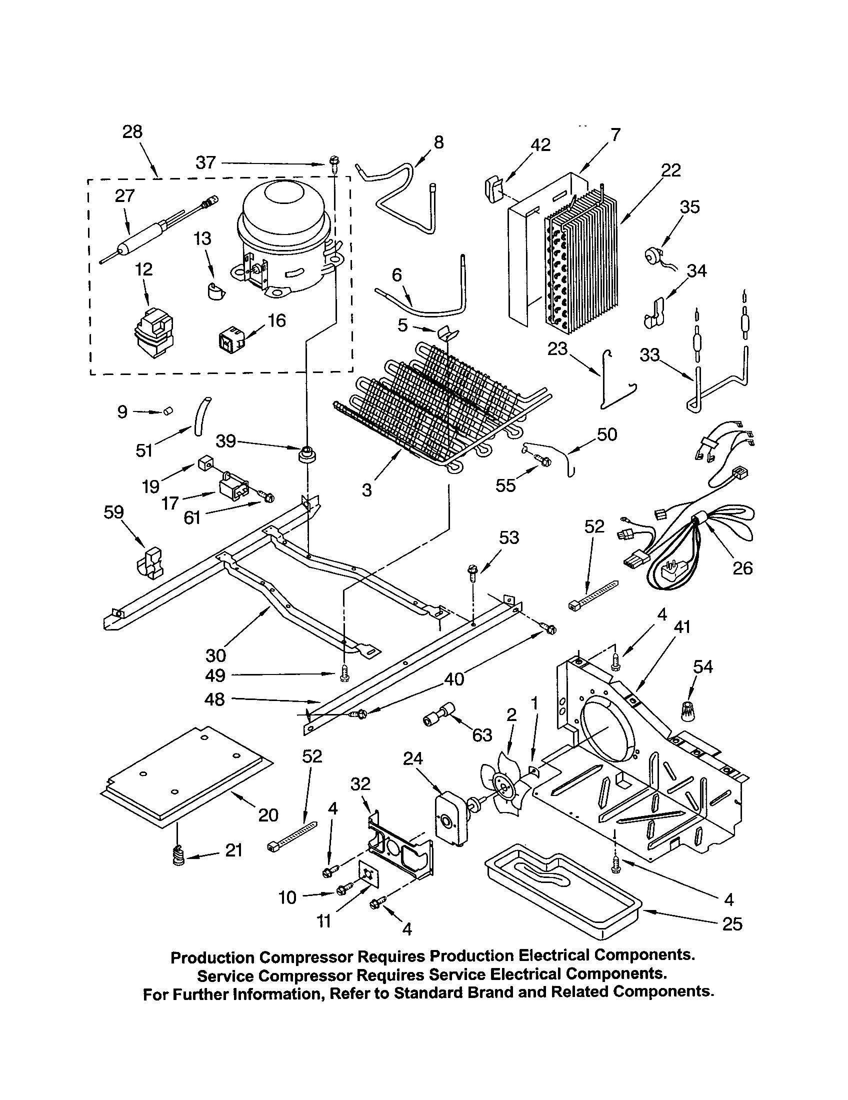 Kenmore 10653709200 unit diagram