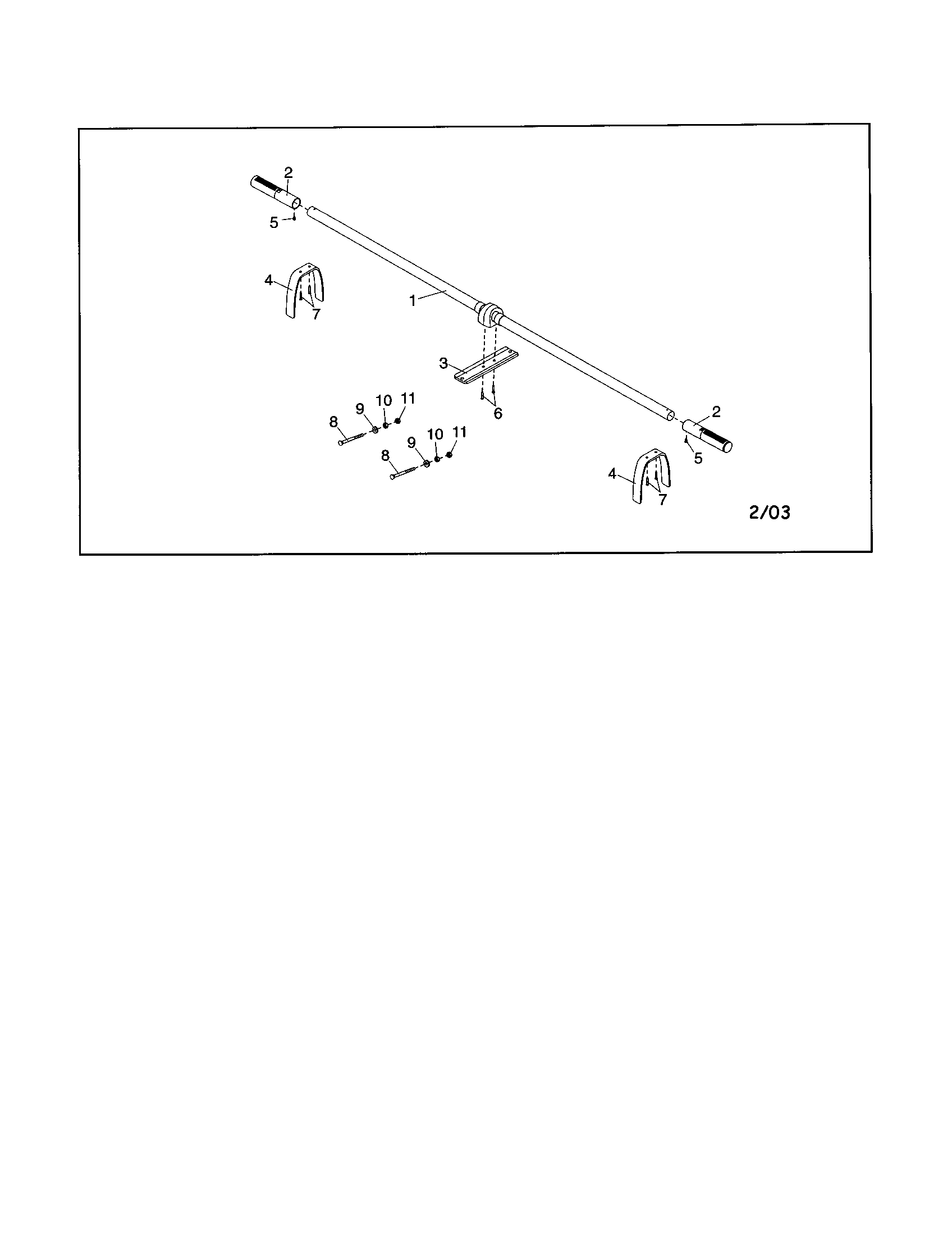 Weider WEMC06420 crossbow 100lb diagram