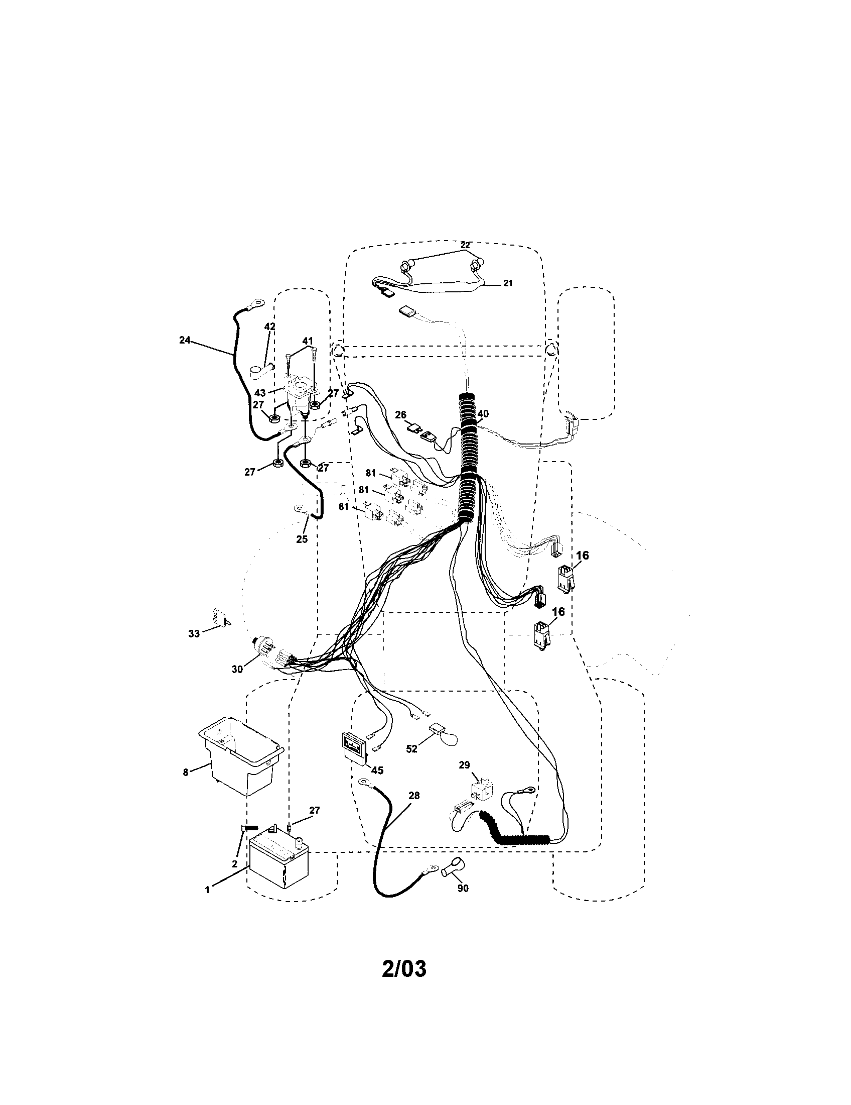 Craftsman 917273160 electrical diagram