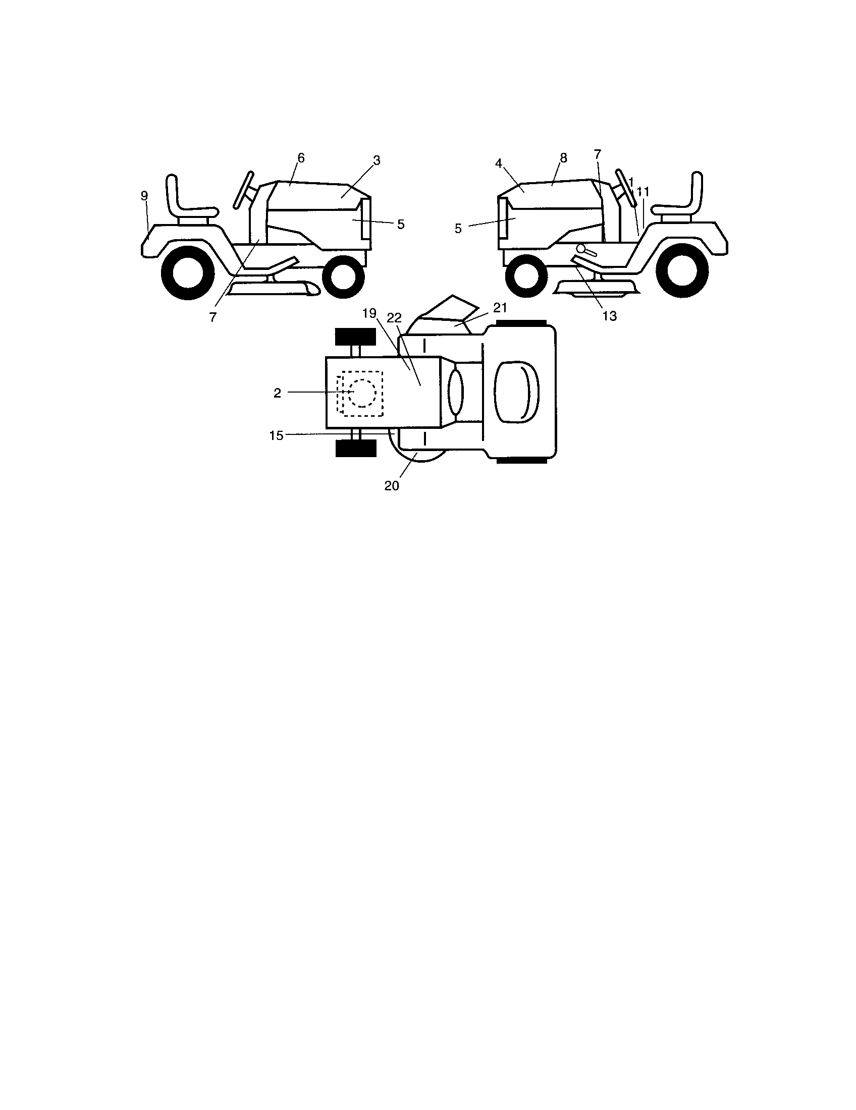 Craftsman 917272850 decals diagram
