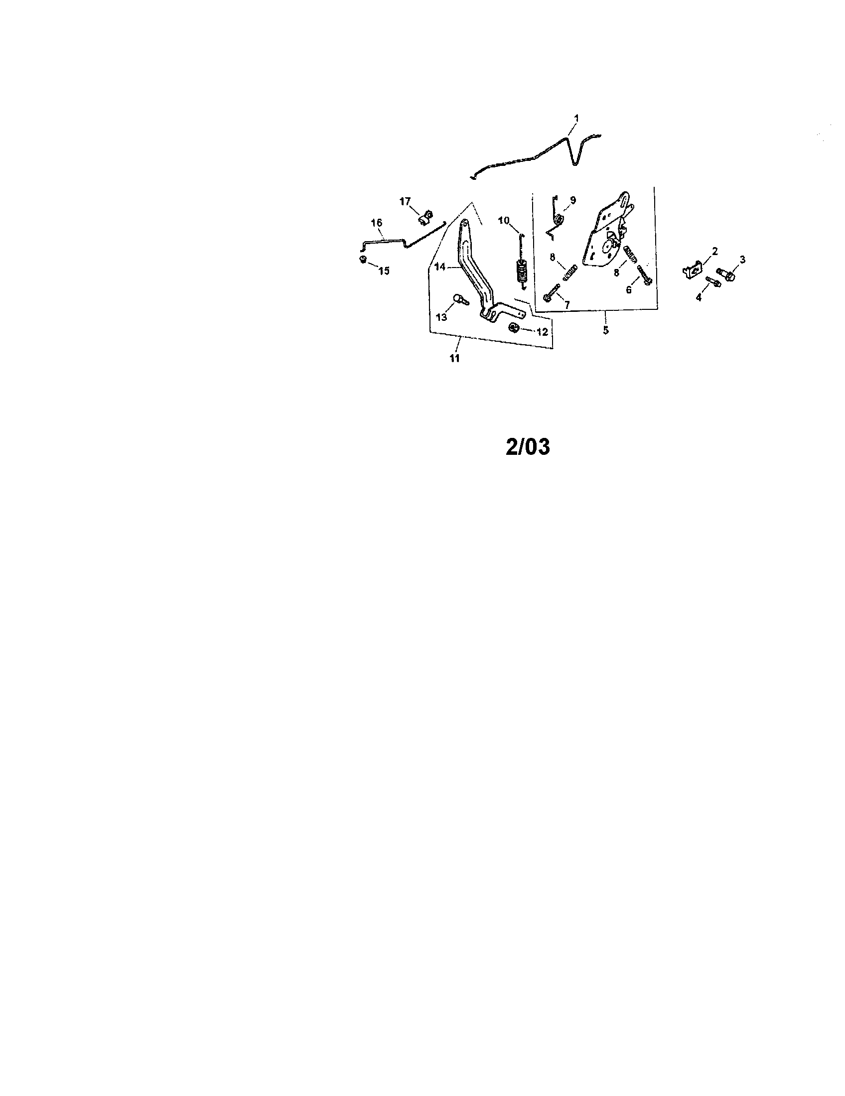 Craftsman 917272480 engine controls diagram